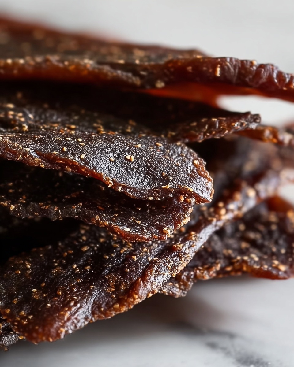 Dr. Pepper Jalapeño Beef Jerky Recipe - Recipe Image
