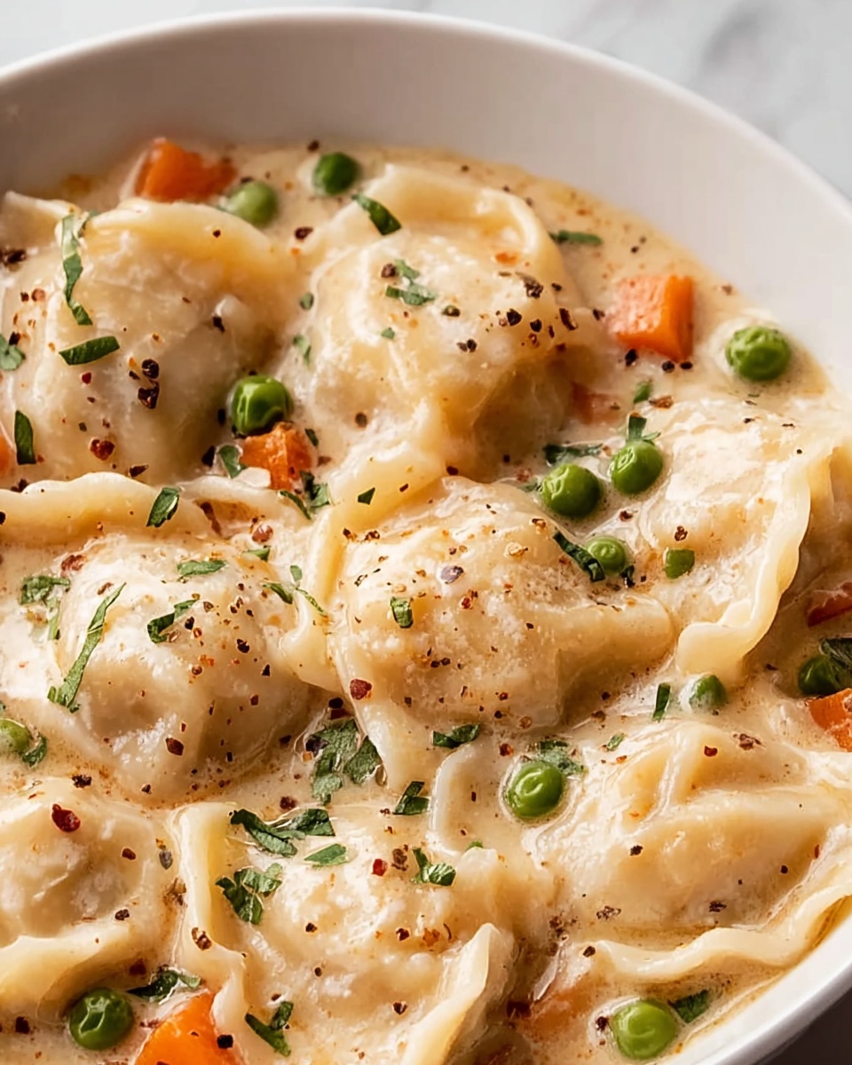 Creamy Crockpot Chicken and Dumplings Recipe - Recipe Image