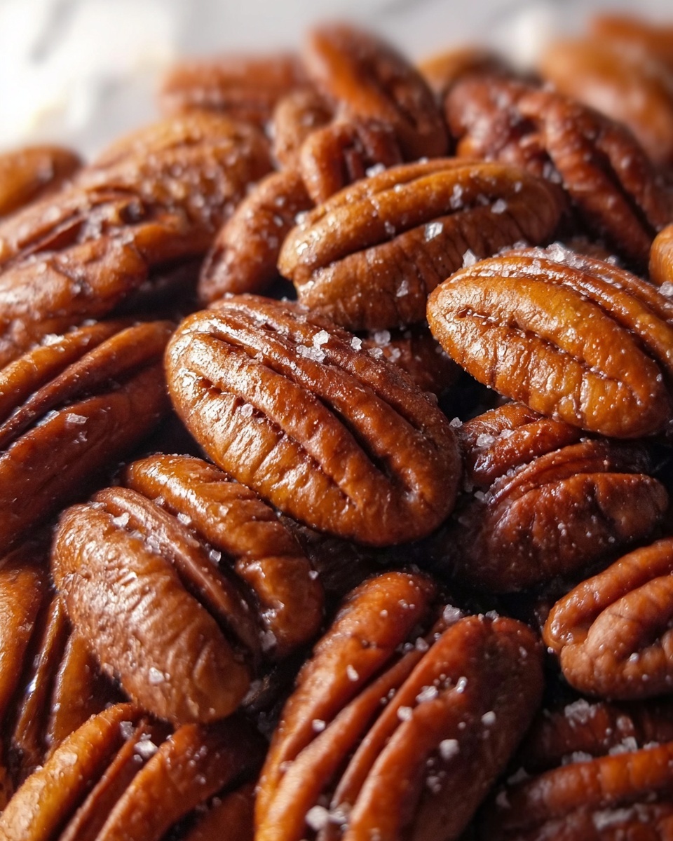 Salted Caramel Pecans Recipe - Recipe Image