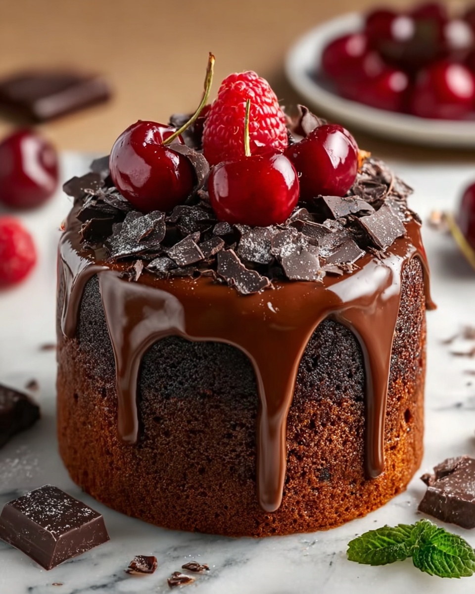 Chocolate Mini Cakes with Rich Fudge Frosting Recipe - Recipe Image