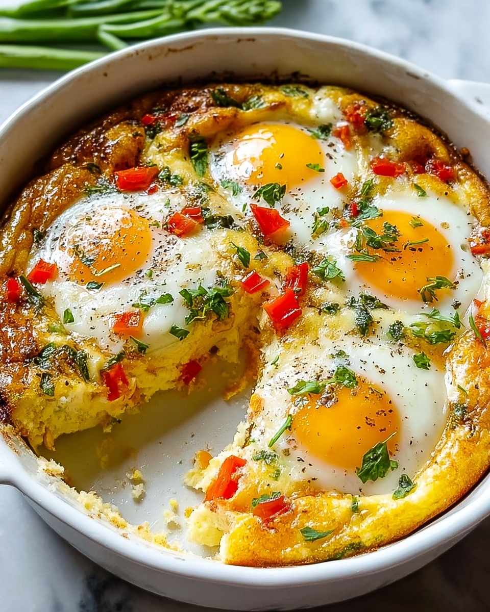 Baked Feta Eggs Recipe - Recipe Image