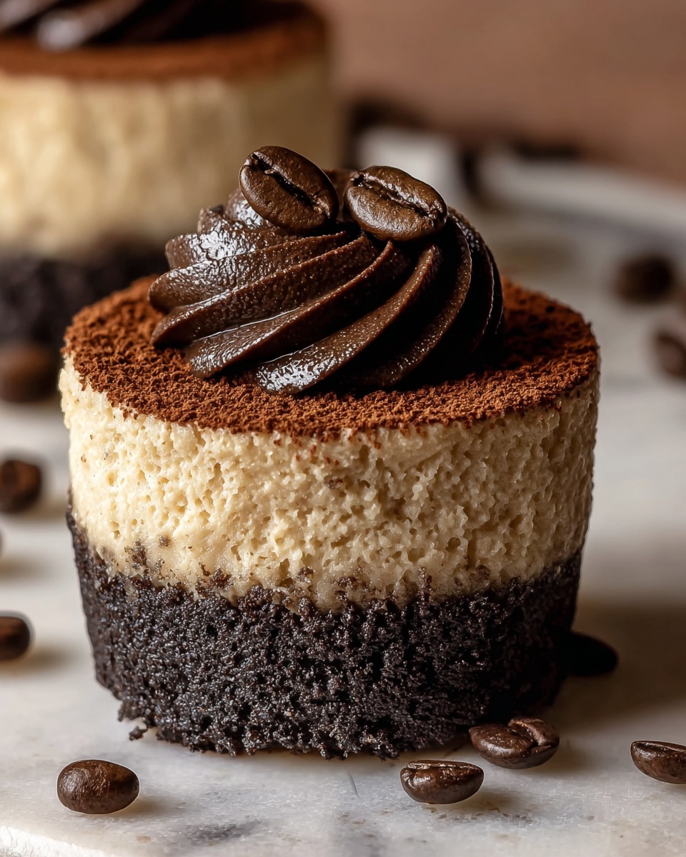 Mini Espresso Cheesecakes Recipe - Recipe Image