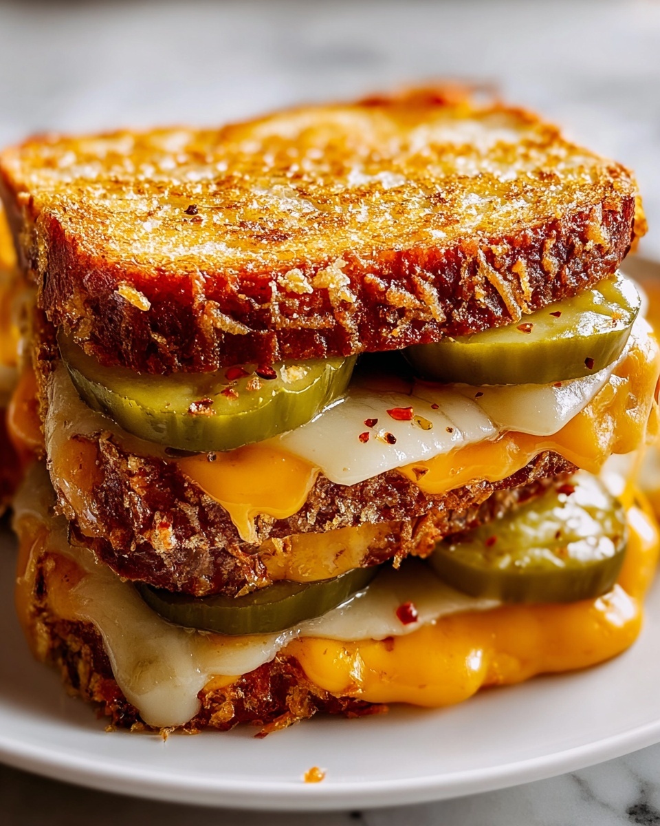 Low-Carb Pickle Sandwich Recipe - Recipe Image