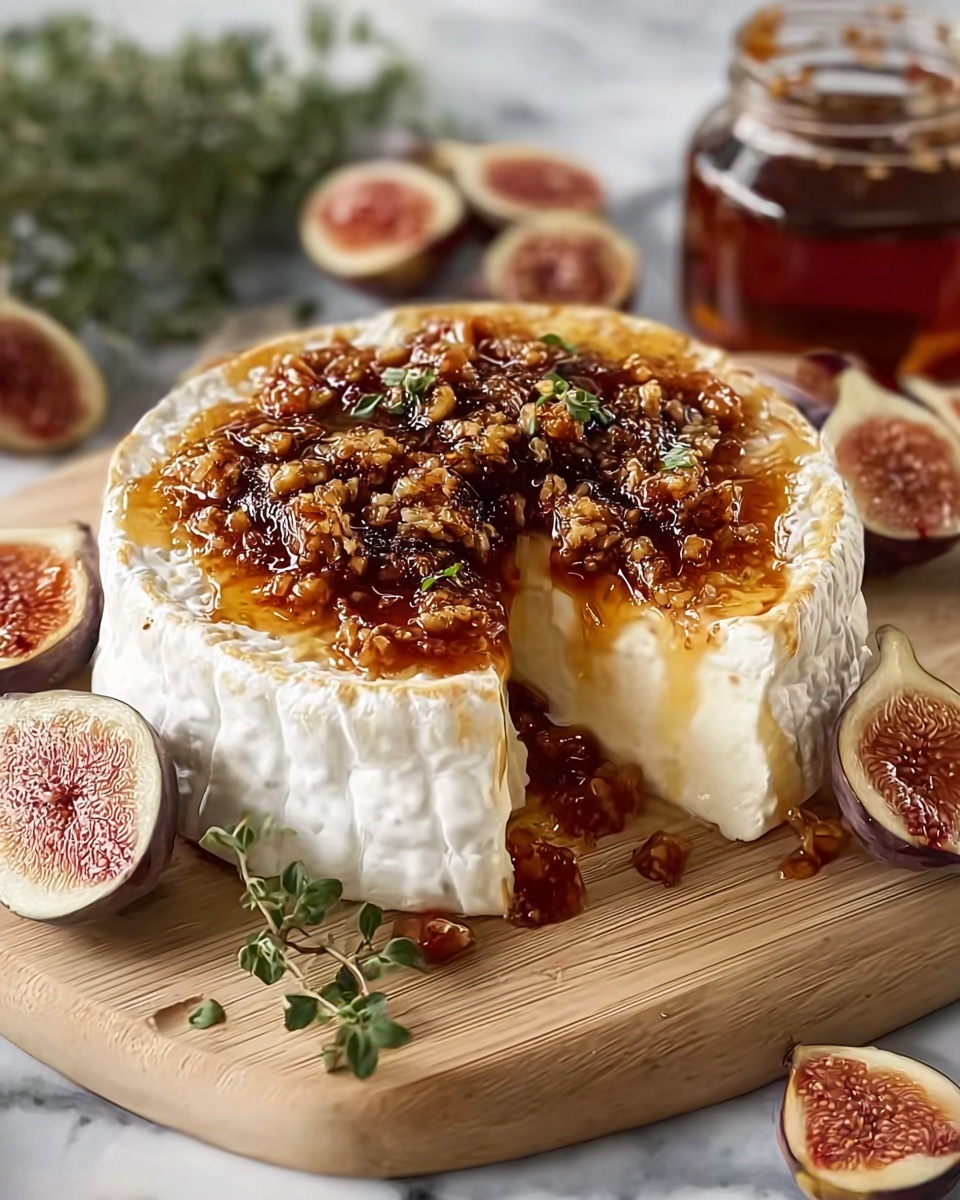Boursin Cheese with Fig Jam and Pistachios Recipe - Recipe Image
