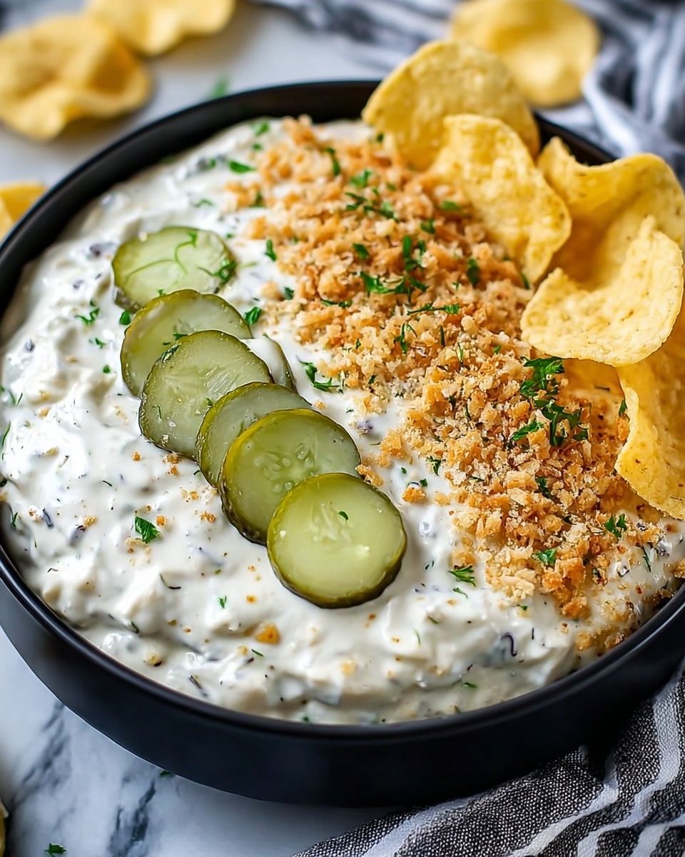 Fried Pickle Ranch Dip Recipe - Recipe Image