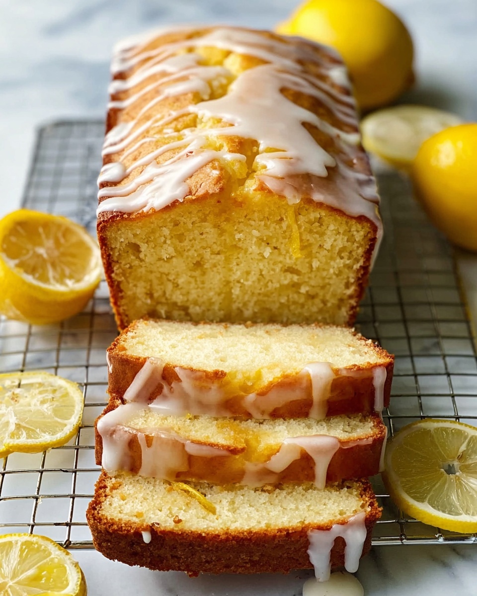 Healthy Greek Yogurt Lemon Loaf Cake Recipe - Recipe Image