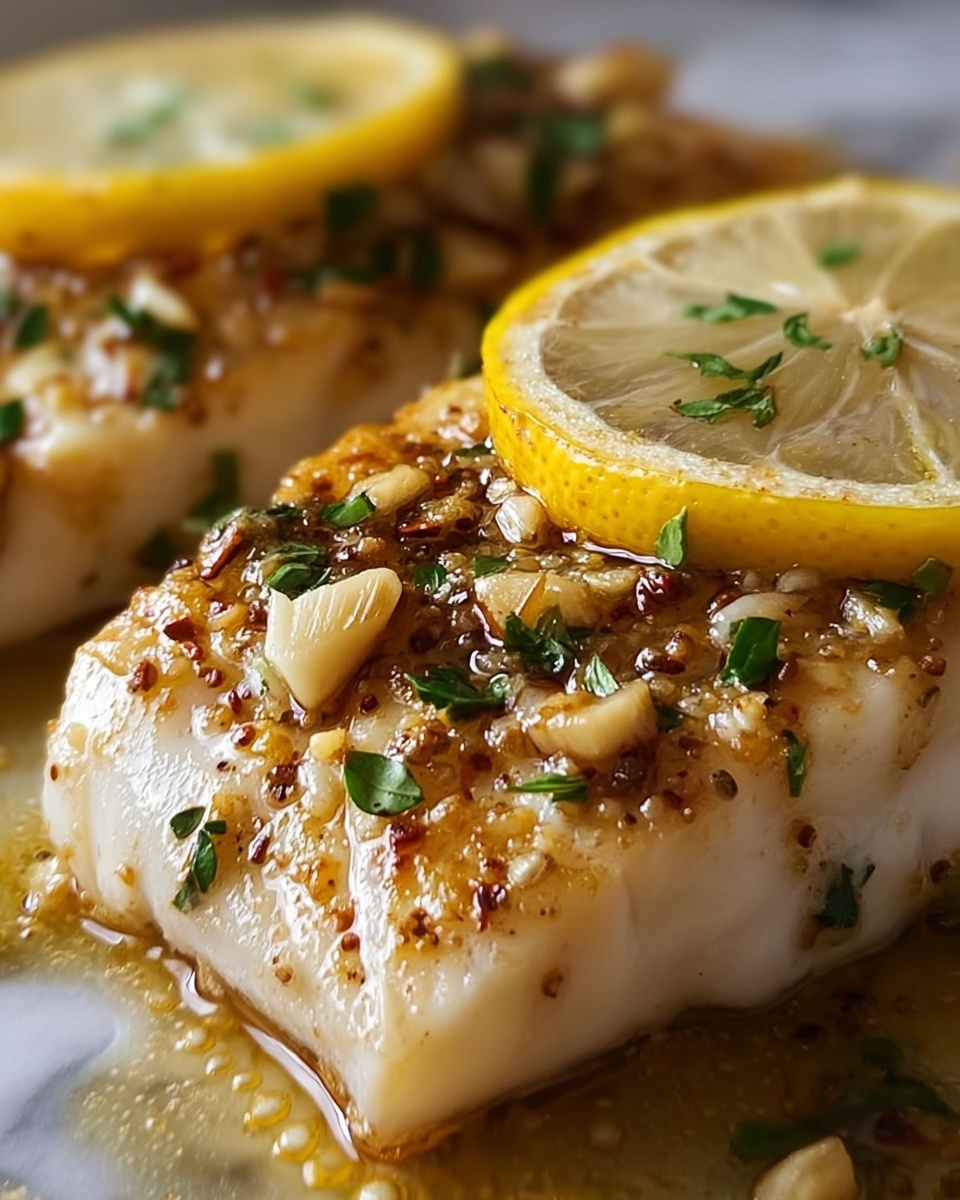 Lemon Butter Garlic Fish Recipe - Recipe Image