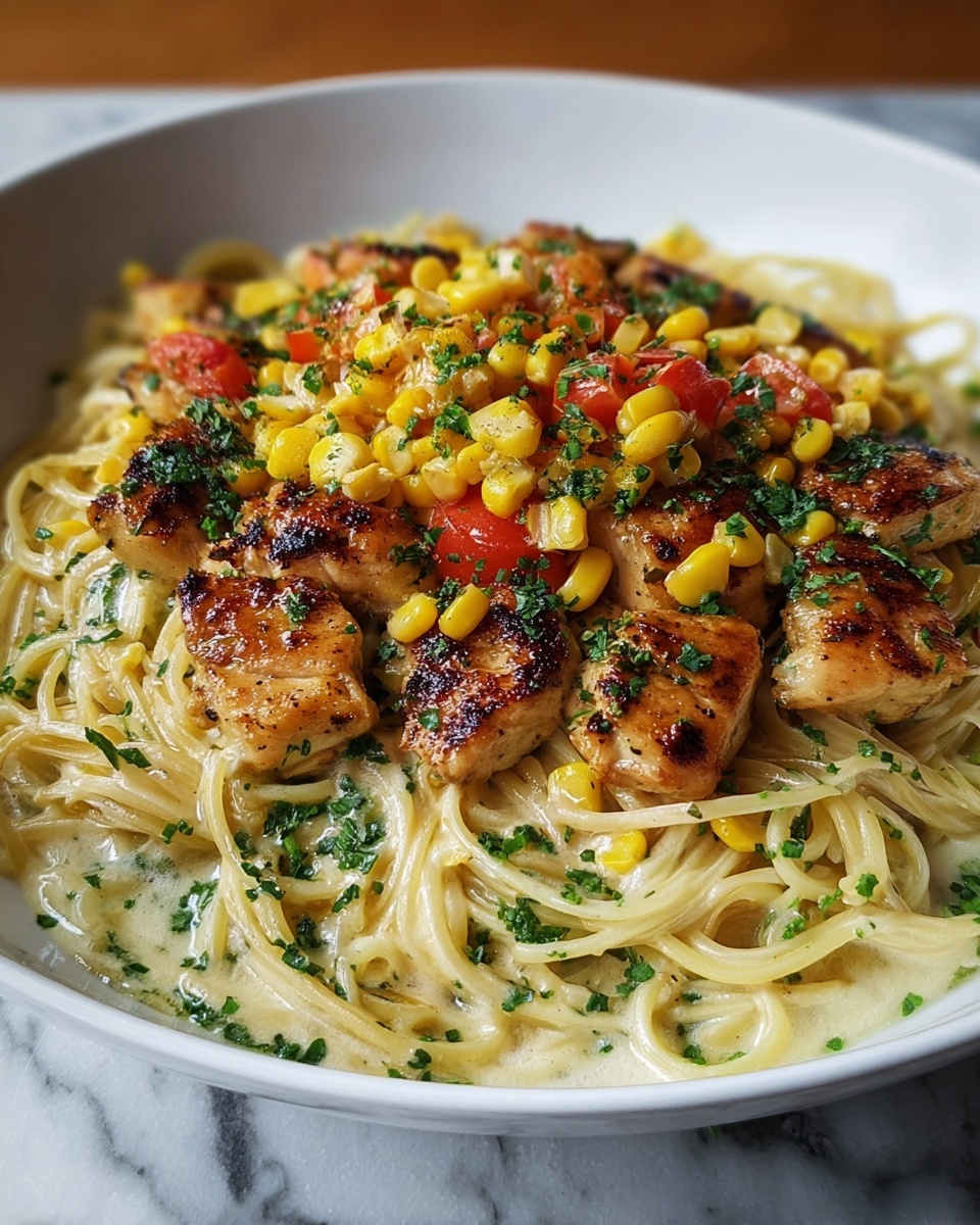 Cowboy Butter Chicken Linguine Recipe - Recipe Image