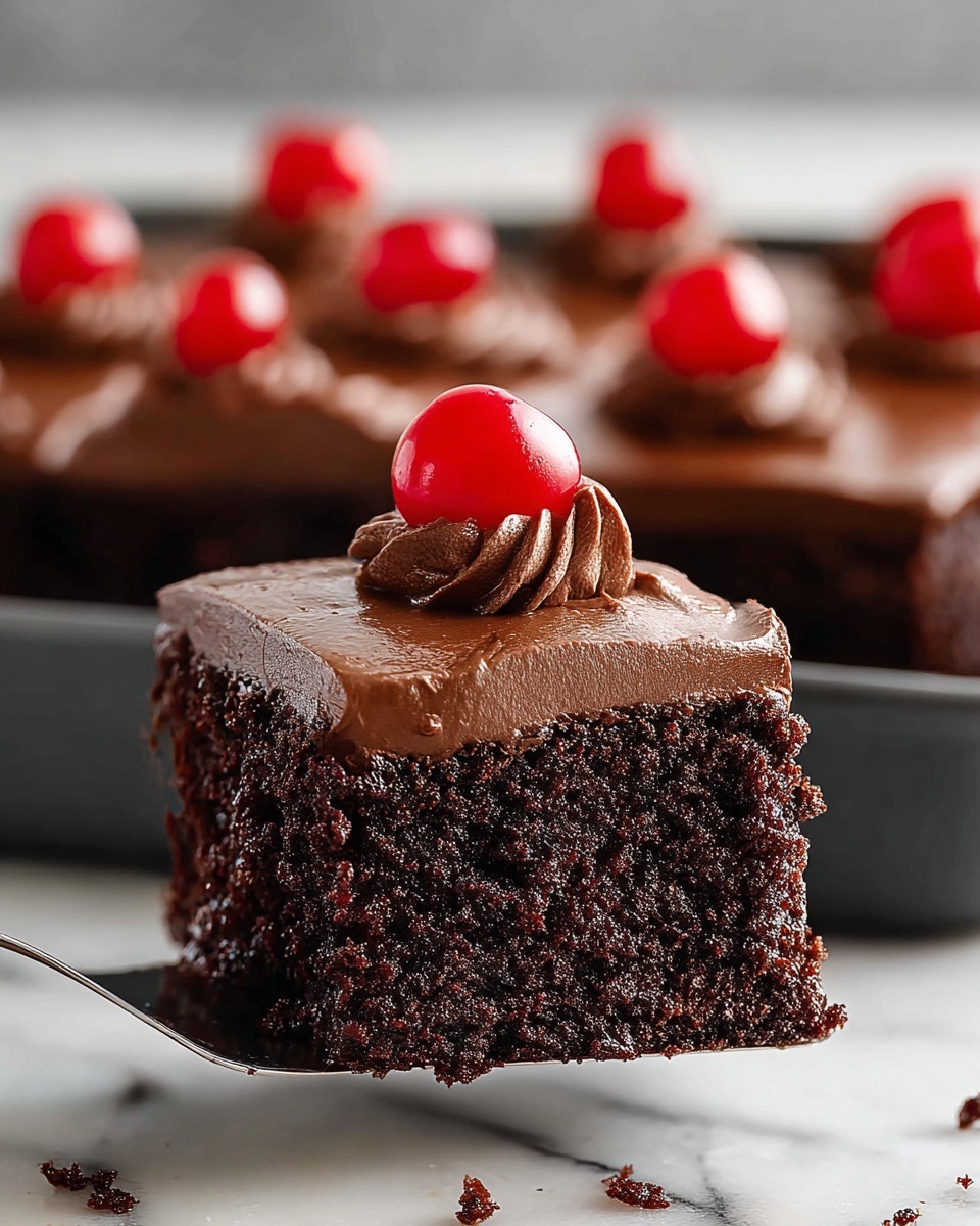 Dr Pepper Cherry Cake Recipe - Recipe Image