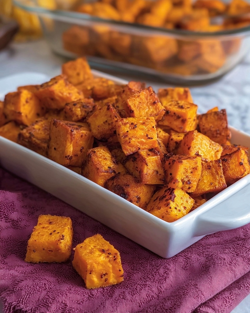 Easy Roasted Sweet Potato Bites Recipe - Recipe Image