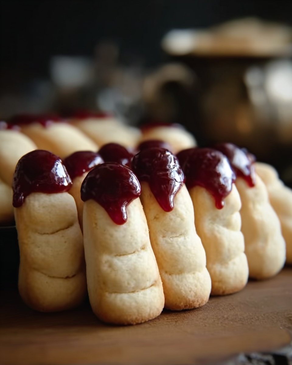 Witch Finger Cookies Recipe - Recipe Image