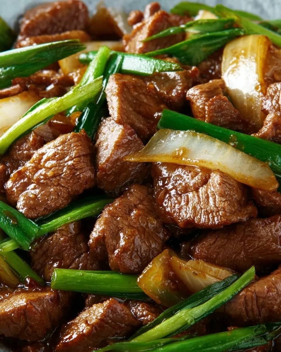 Chinese Beef and Onion Stir-Fry Recipe - Recipe Image