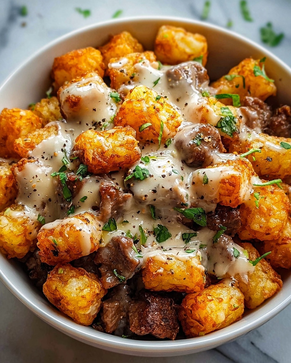 Tater Tot Sausage Casserole Recipe - Recipe Image