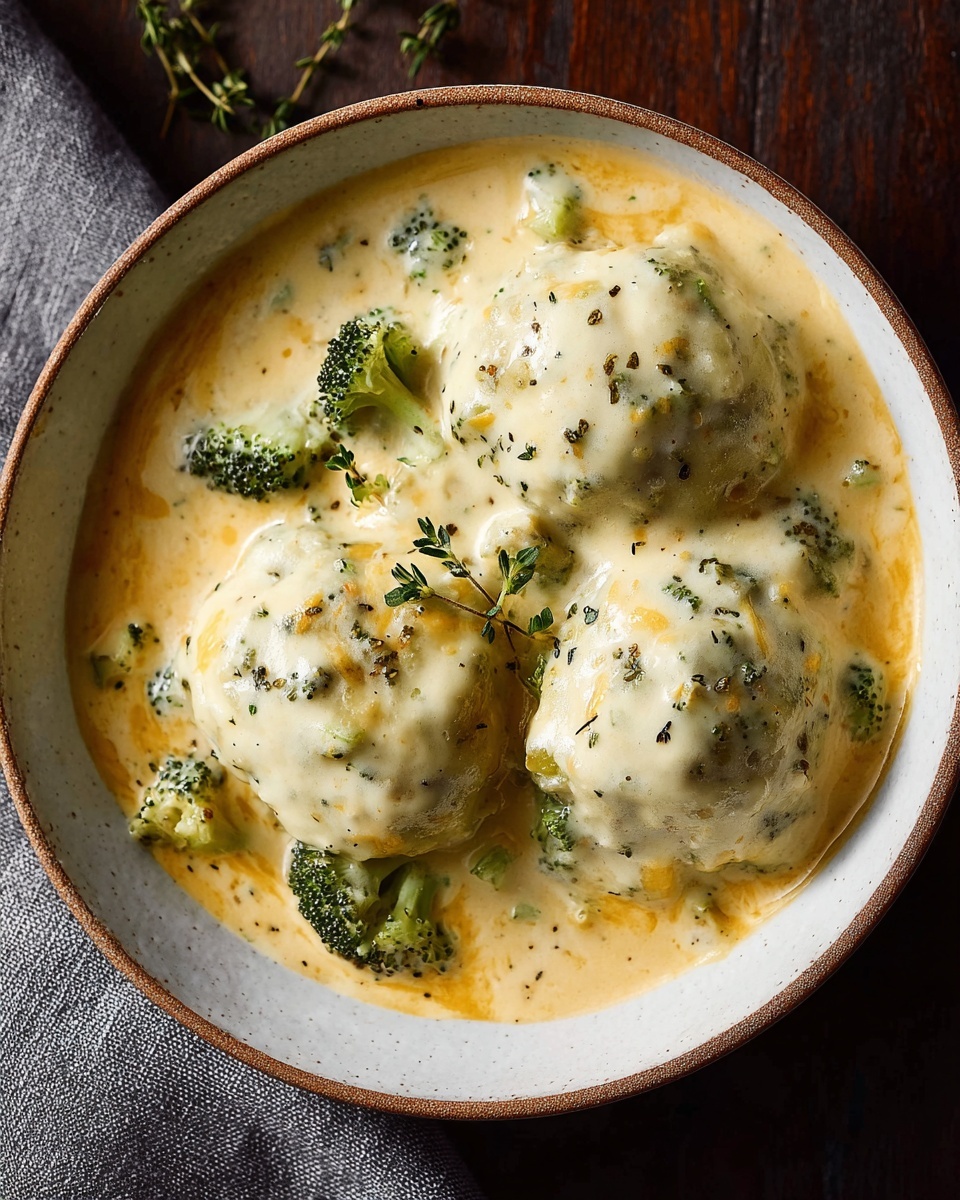 One Pot Broccoli Cheddar and Dumplings Recipe - Recipe Image