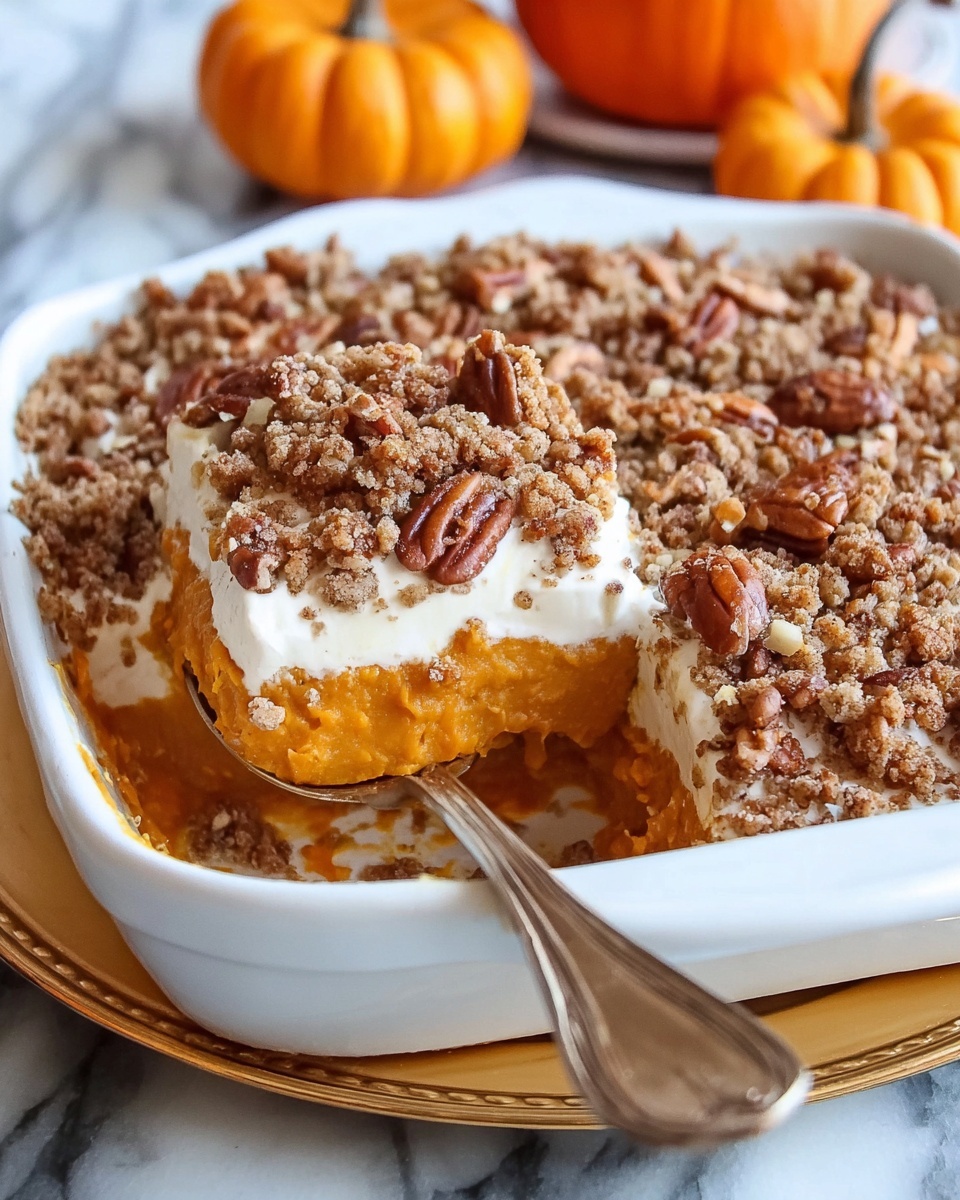 The Best Pumpkin Dump Cake Recipe - Recipe Image
