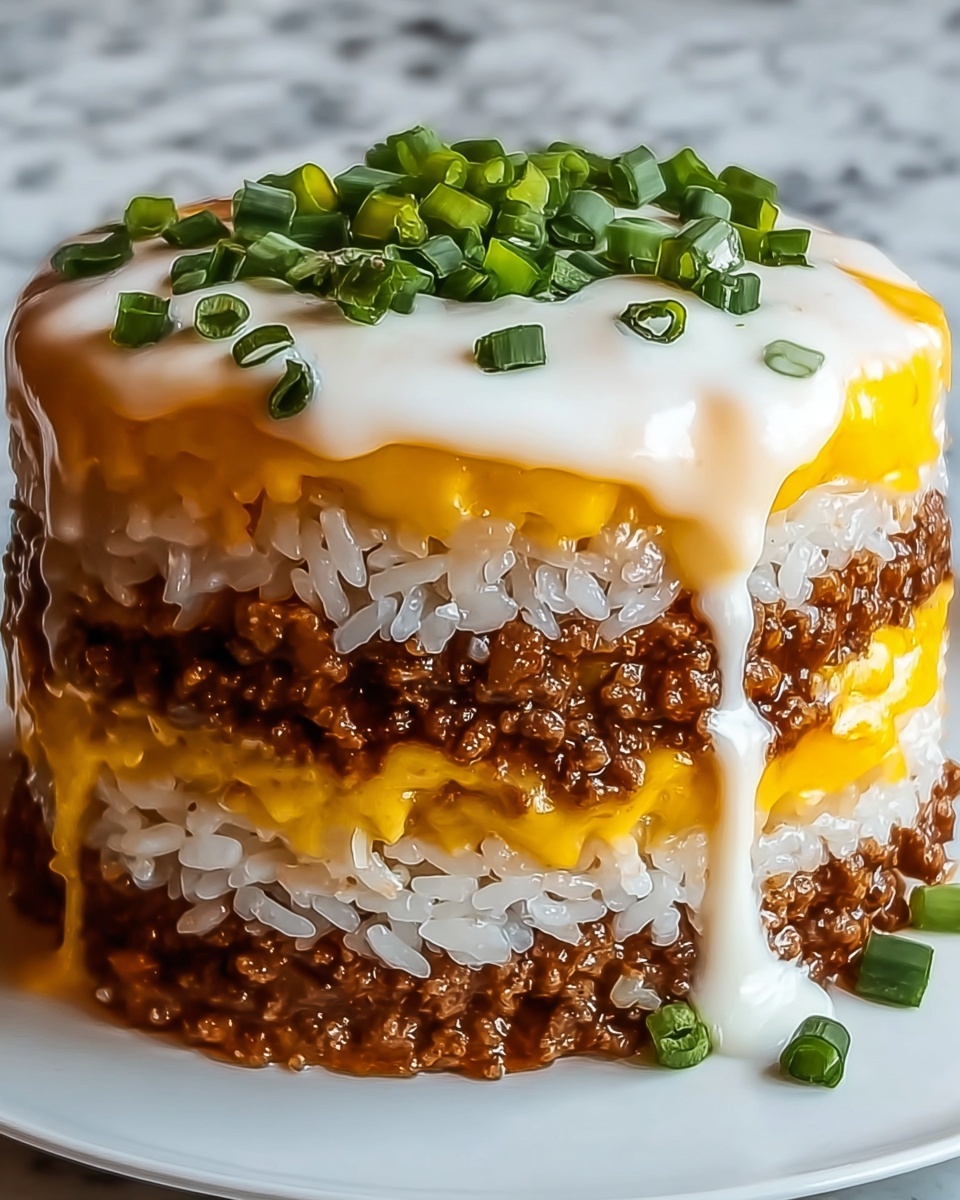 Bulgogi Chicken Rice Stack Recipe - Recipe Image