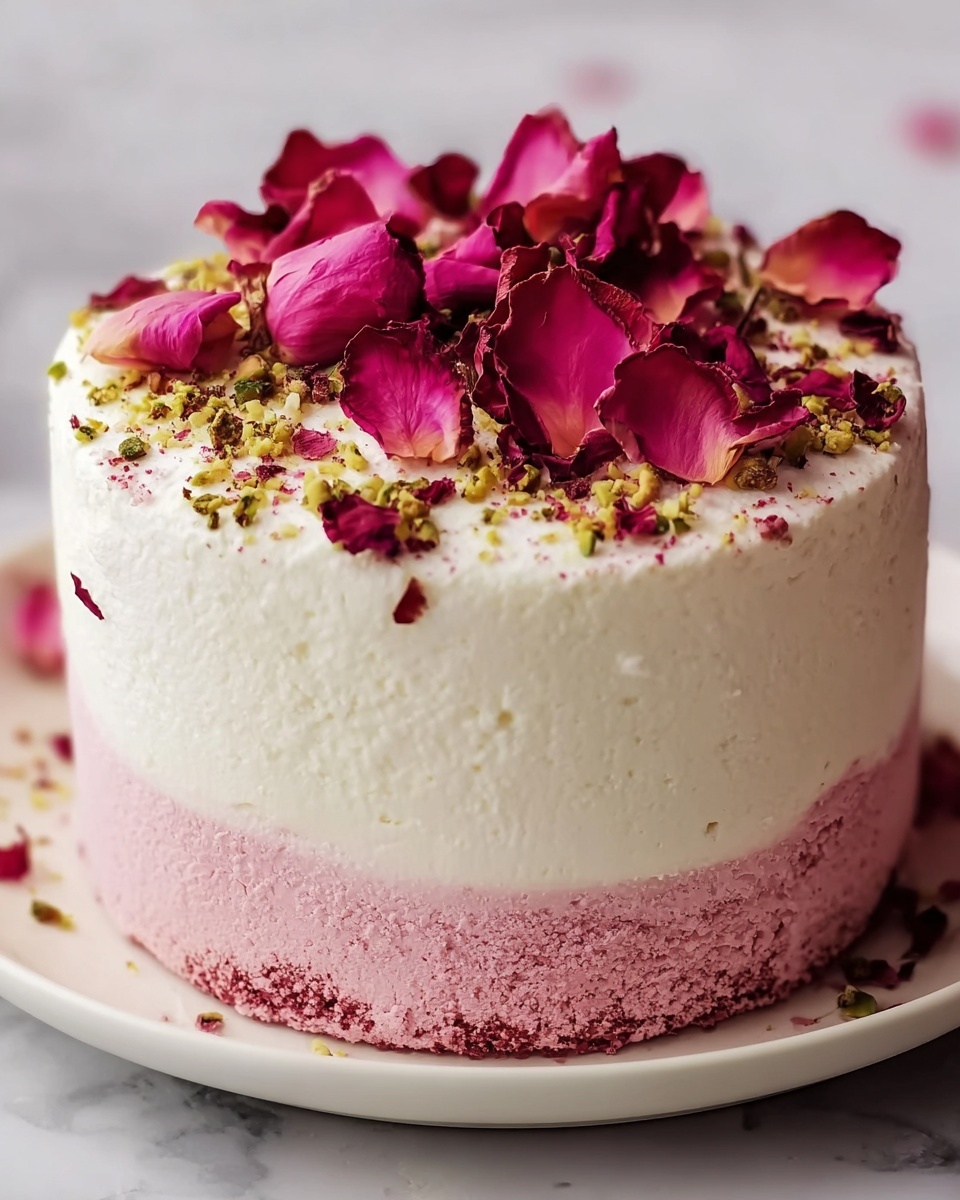 Rose Milk Cake Recipe - Recipe Image