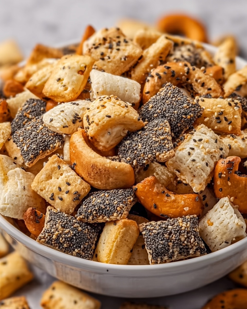 Everything Bagel Snack Mix Recipe - Recipe Image