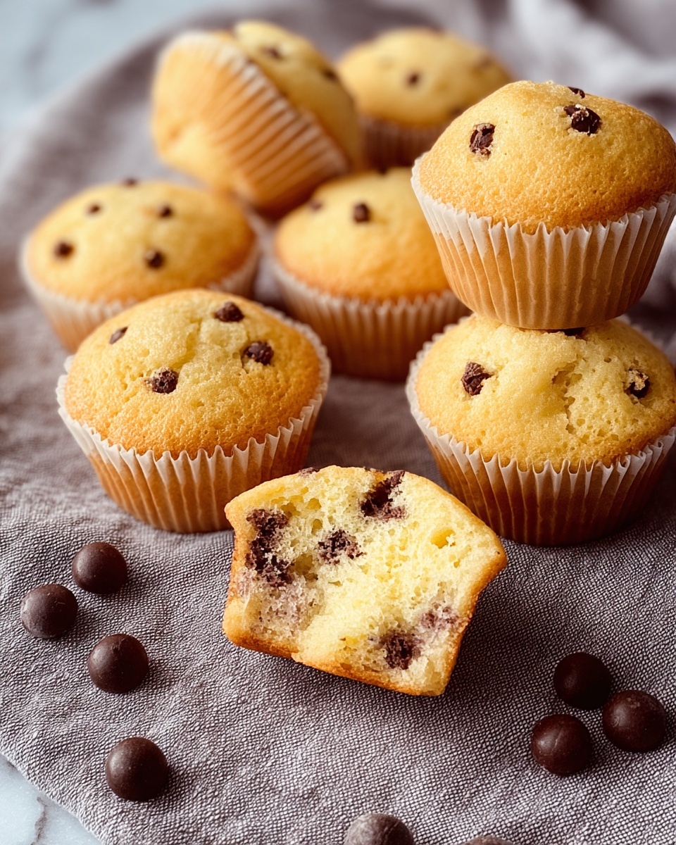 Greek Yogurt Chocolate Chip Muffins Recipe - Recipe Image