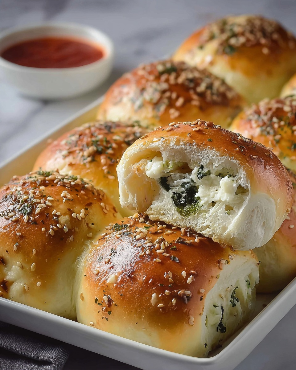 Spinach and Ricotta Rolls Recipe - Recipe Image