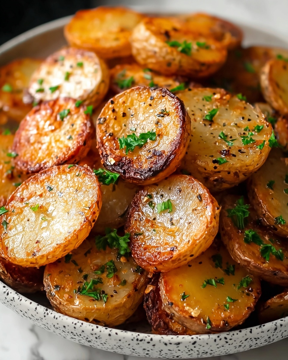 Air Fryer Sliced Potatoes Recipe - Recipe Image