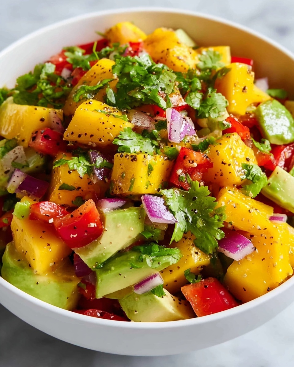Mango Avocado Salad Recipe - Recipe Image