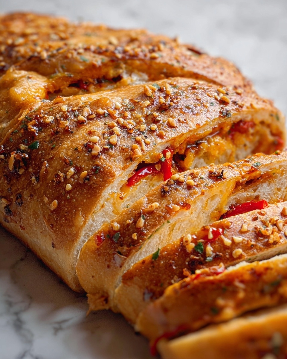 Sourdough Discard Italian Stromboli Recipe - Recipe Image