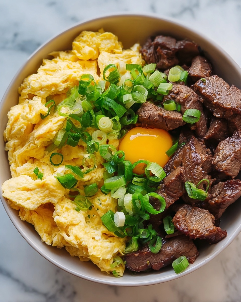 Chinese Beef and Eggs Recipe - Recipe Image