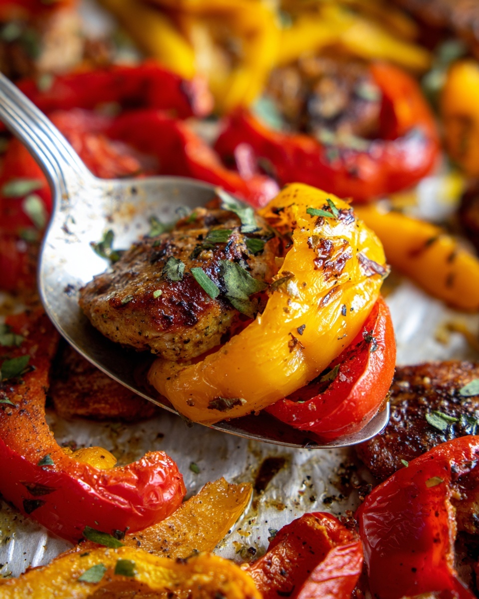 Balsamic Chicken and Peppers Recipe - Recipe Image