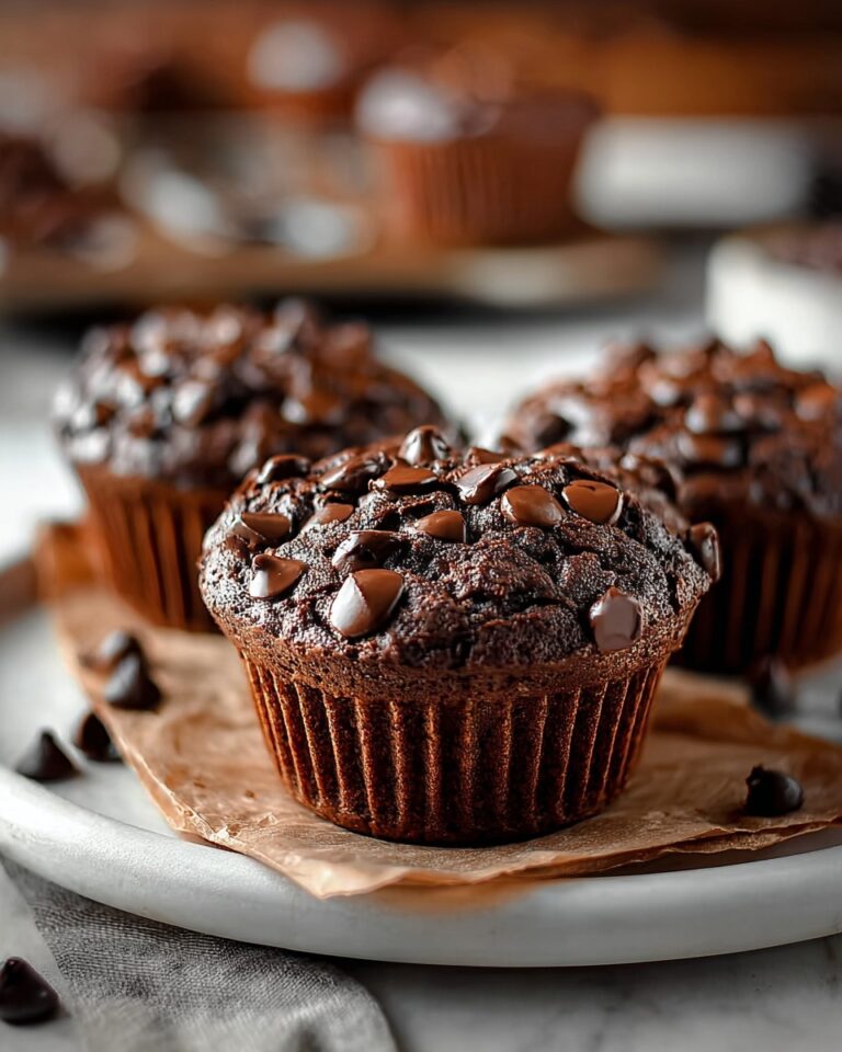 Costco Chocolate Muffins (Homemade Version!) Recipe