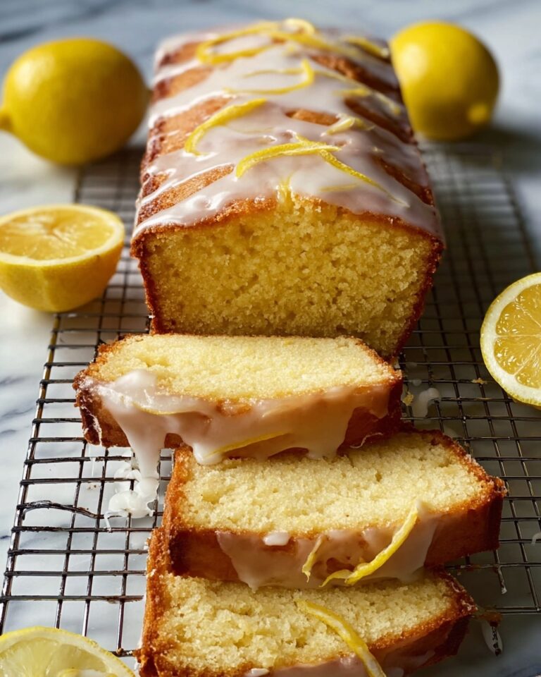 Healthy Greek Yogurt Lemon Loaf Cake Recipe