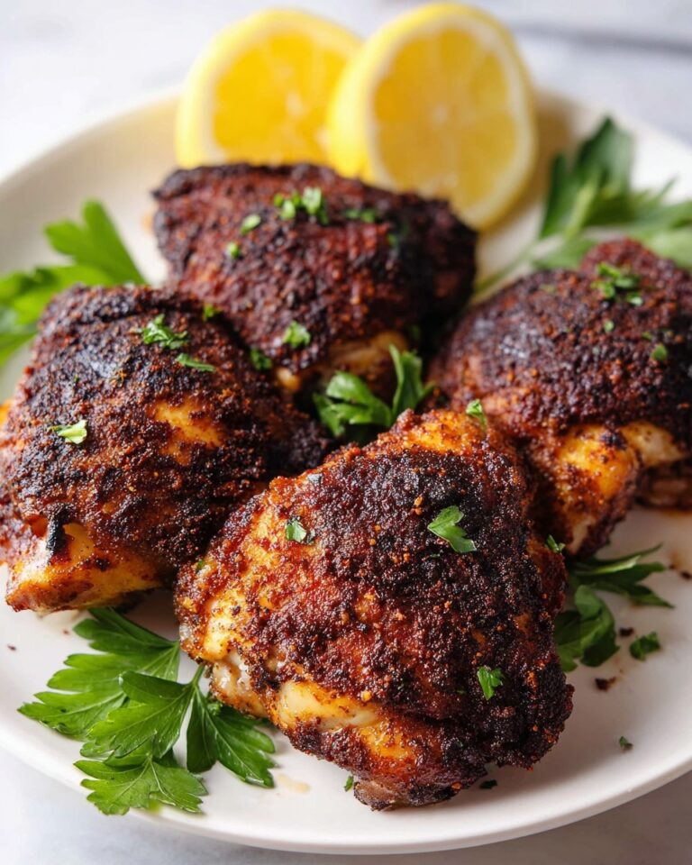 Air Fryer Crispy Chicken Thighs Recipe