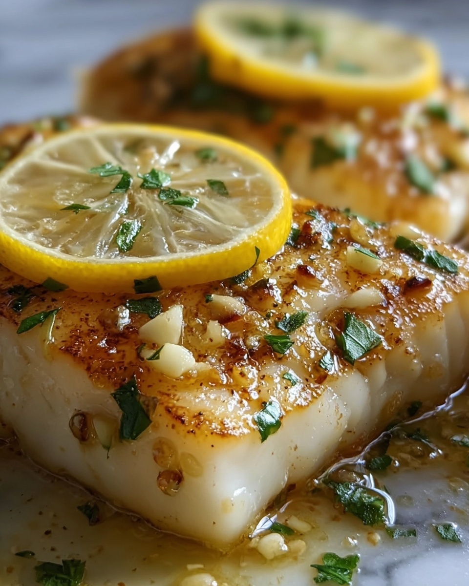 Lemon Butter Garlic Fish Recipe - Recipe Image