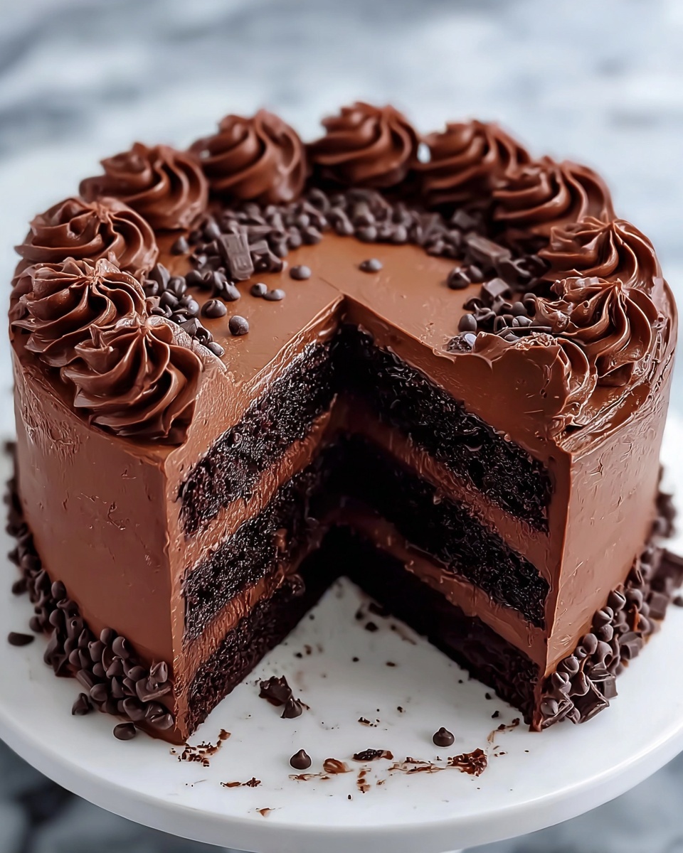 Keto Chocolate Cake Recipe - Recipe Image