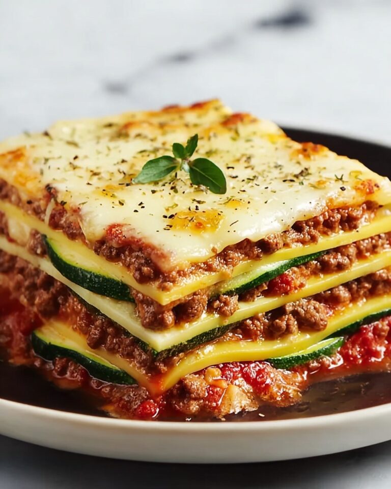 Zucchini Noodle Lasagna Recipe