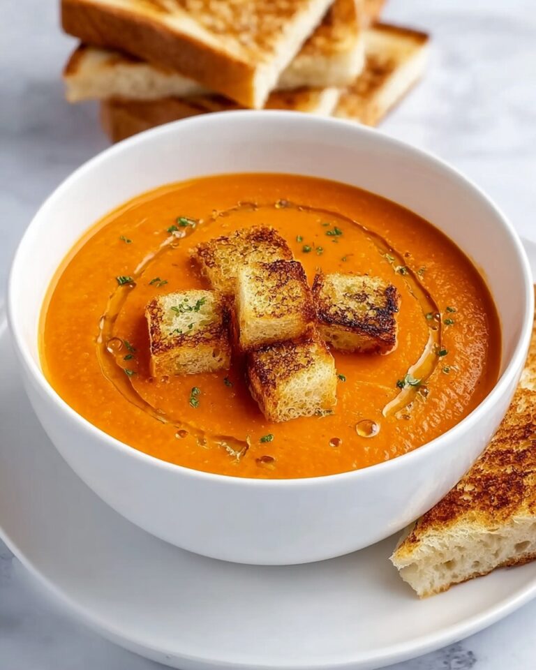 Roasted Tomato Basil Soup Recipe
