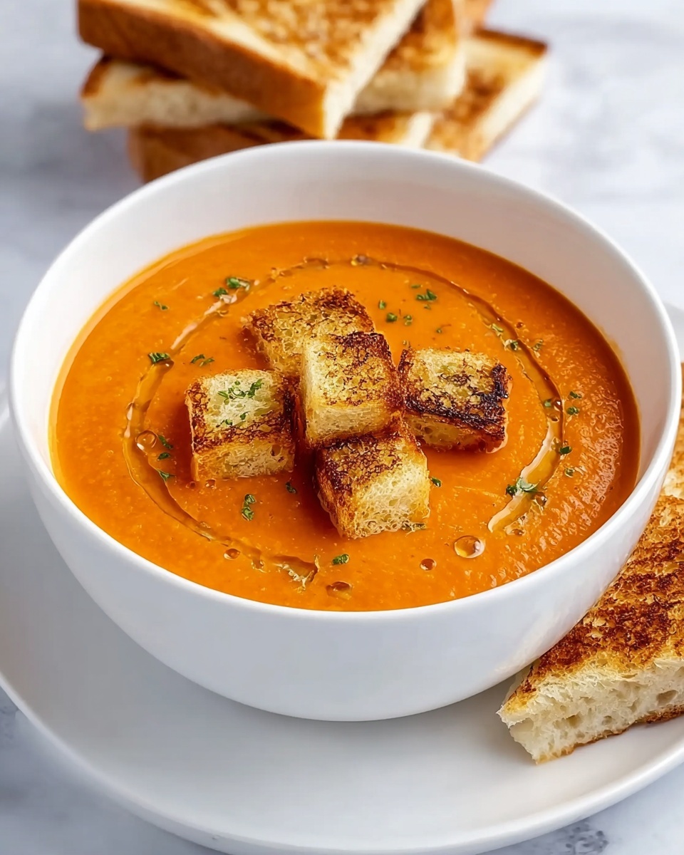 Roasted Tomato Basil Soup Recipe - Recipe Image