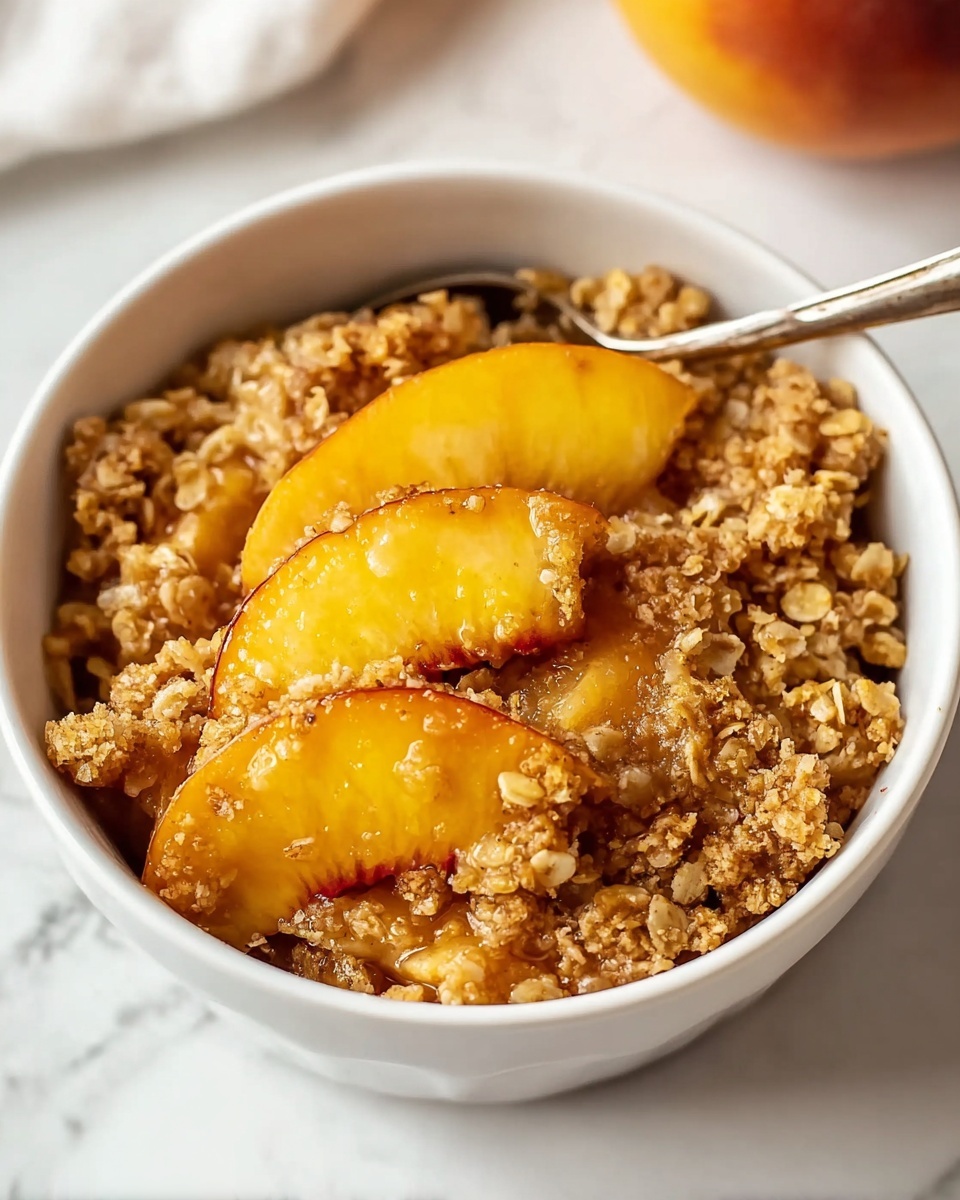 Peach Crisp Recipe - Recipe Image