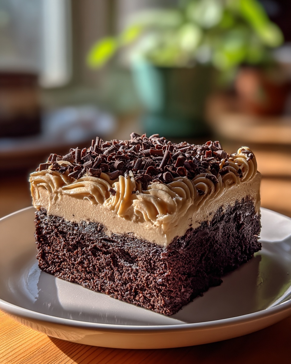 Brownie Refrigerator Cake Recipe - Recipe Image