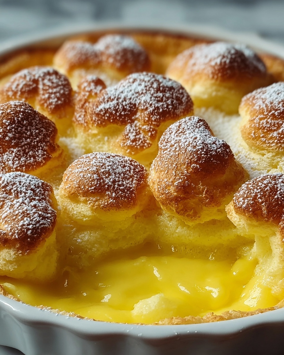 Magic Lemon Cobbler Recipe - Recipe Image