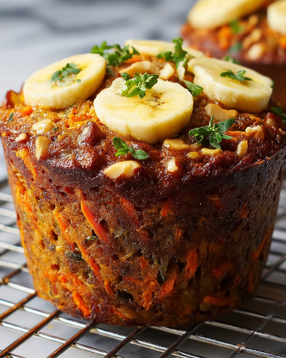 Morning Glory Banana Carrot Muffins Recipe - Recipe Image