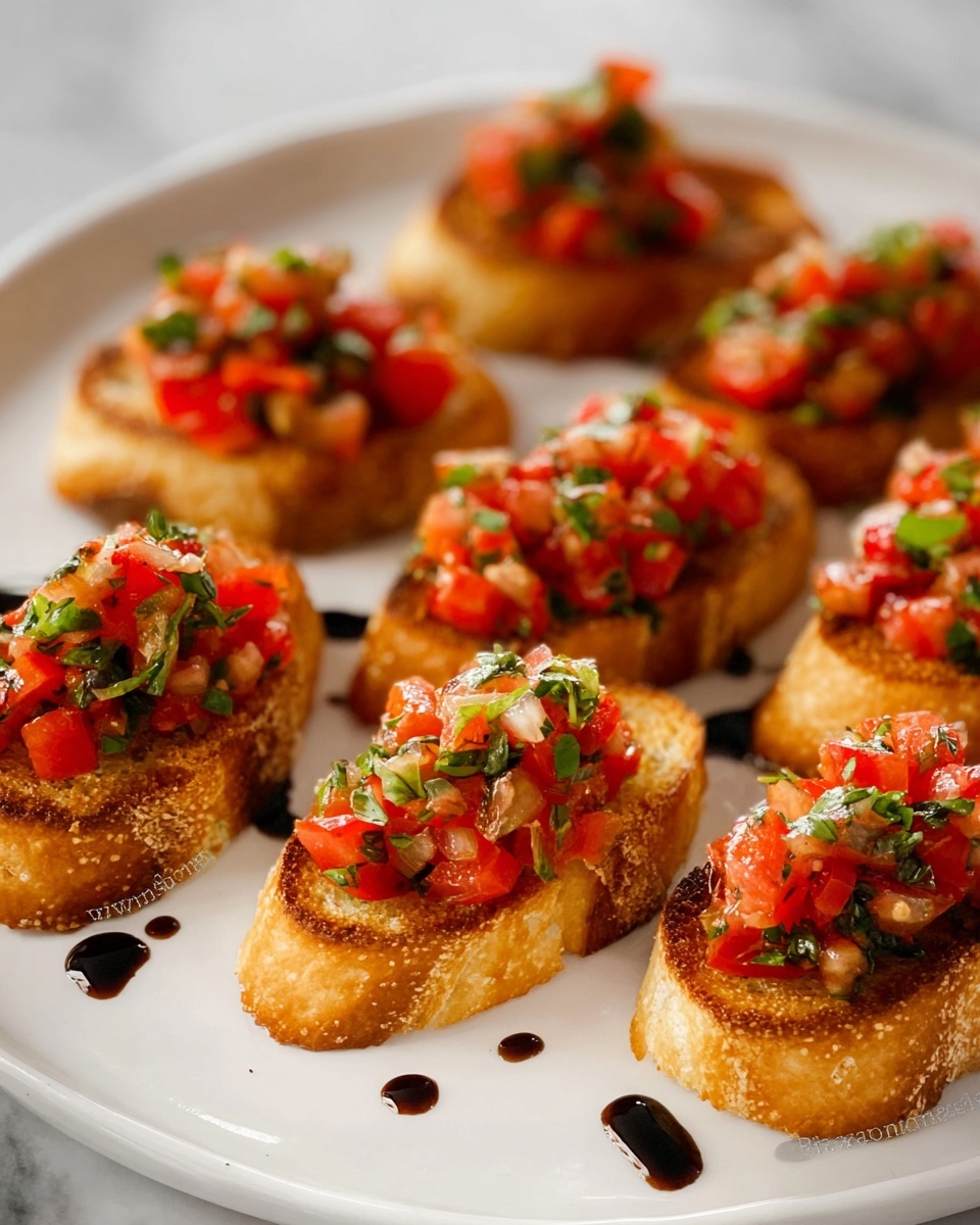 Bruschetta Recipe Guaranteed to Wow – Easy, Fresh, and Flavorful Recipe - Recipe Image