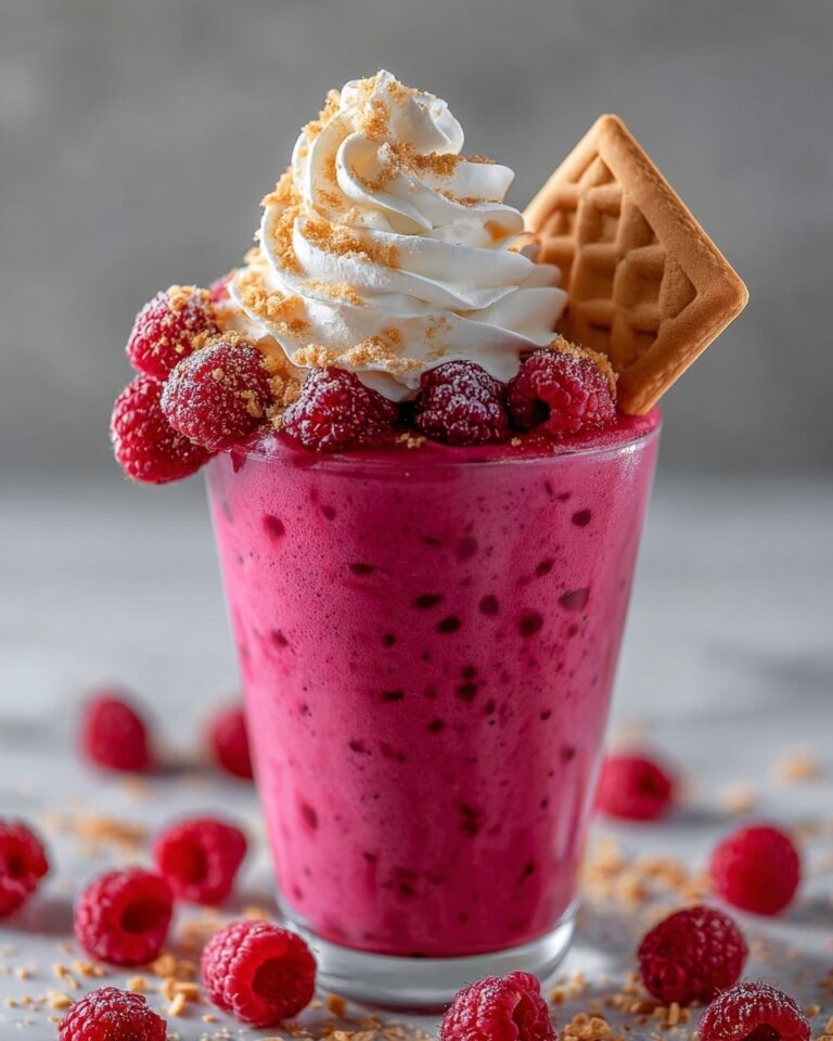 Raspberry Cheesecake Protein Shake Recipe