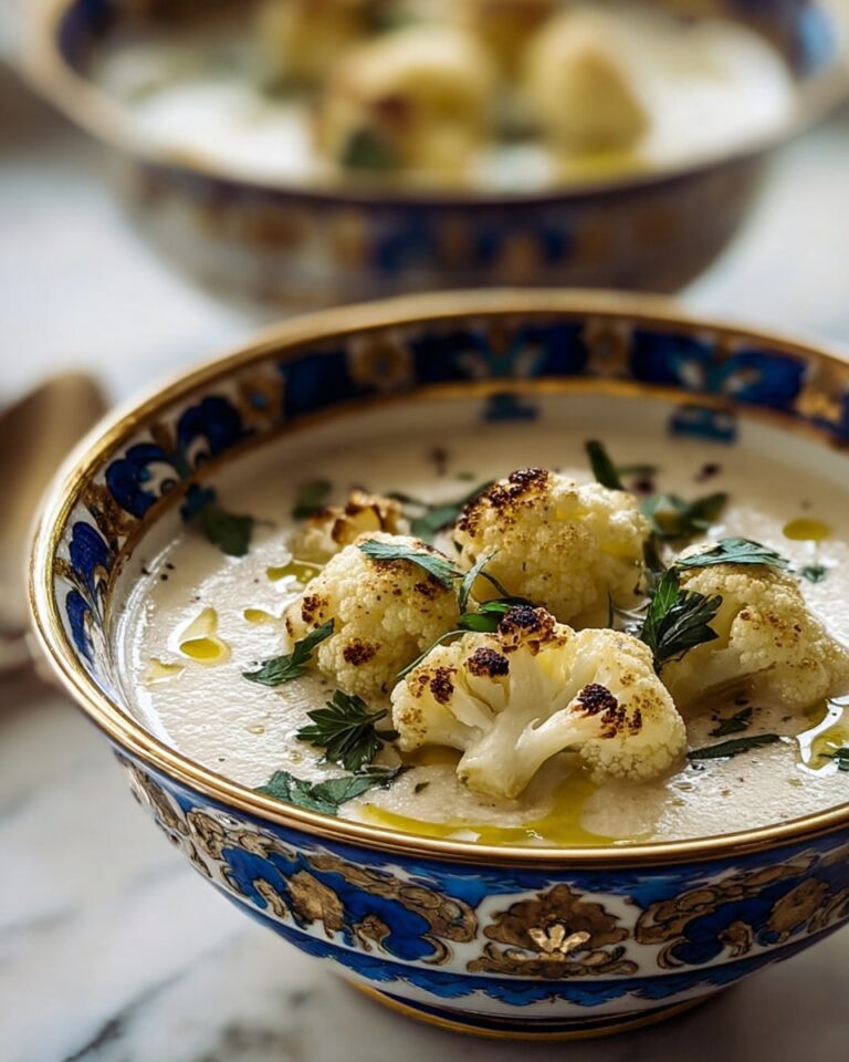 Mediterranean-Style Cauliflower Soup Recipe