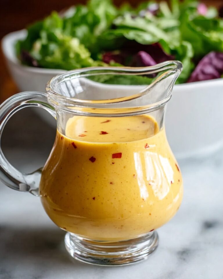 Creamy Peach Salad Dressing Recipe