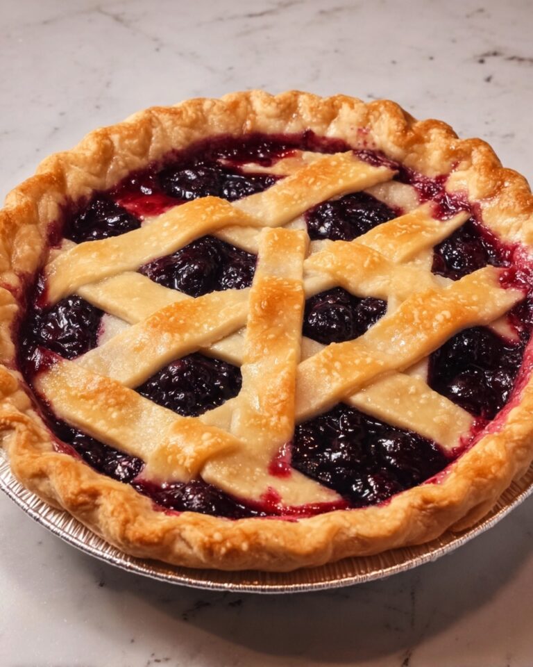 Lattice-Topped Berry Pie Recipe