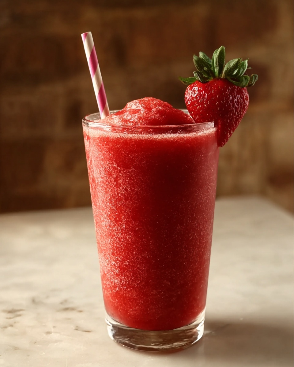Strawberry Slushy Recipe - Recipe Image