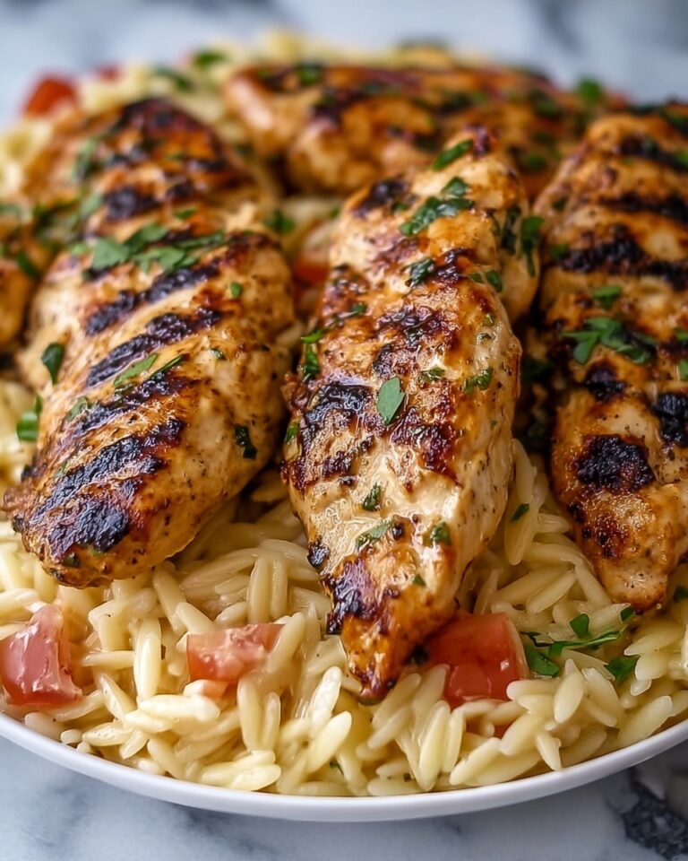 Creamy Parmesan Chicken and Orzo Recipe