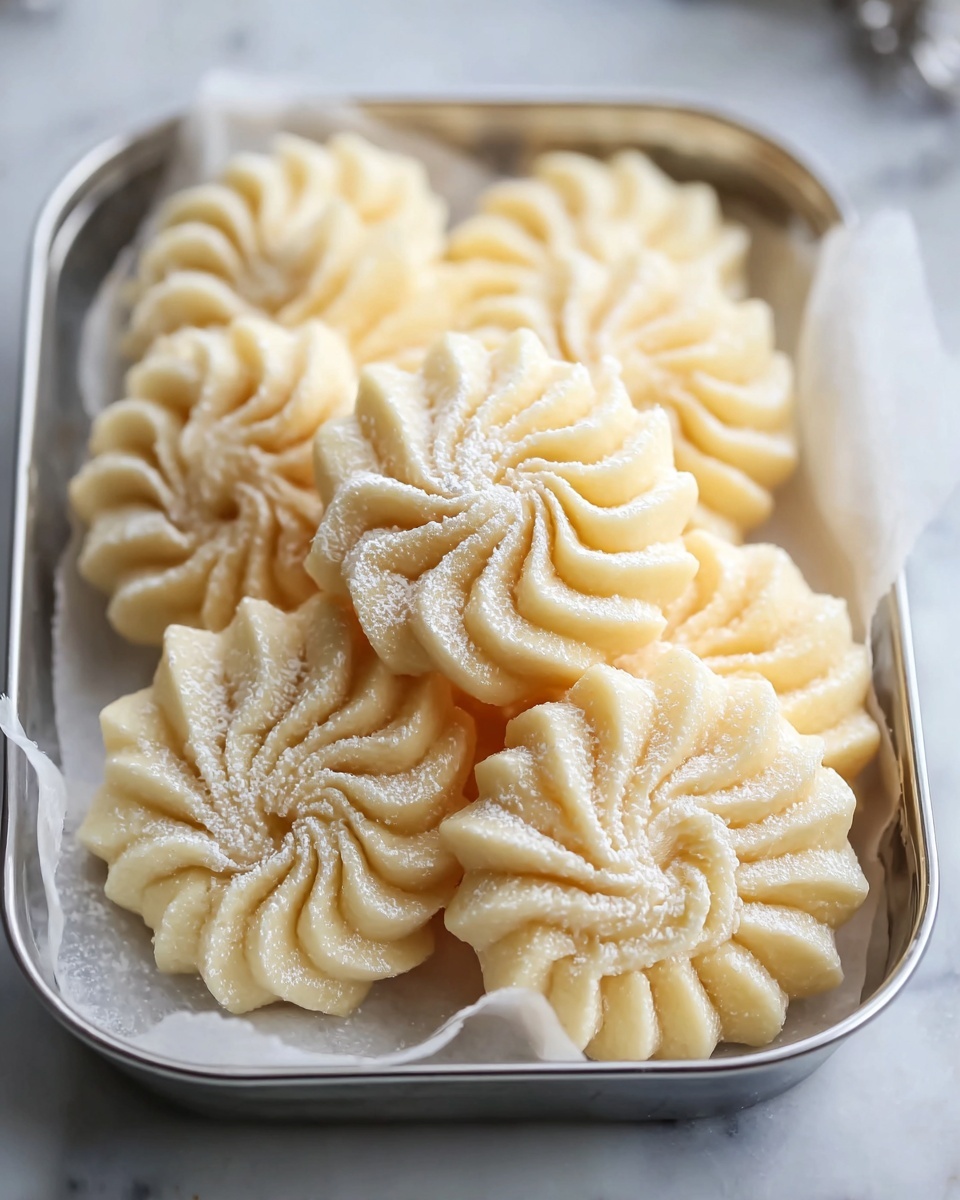 Butter Cookies by Piping or Scooping Recipe - Recipe Image