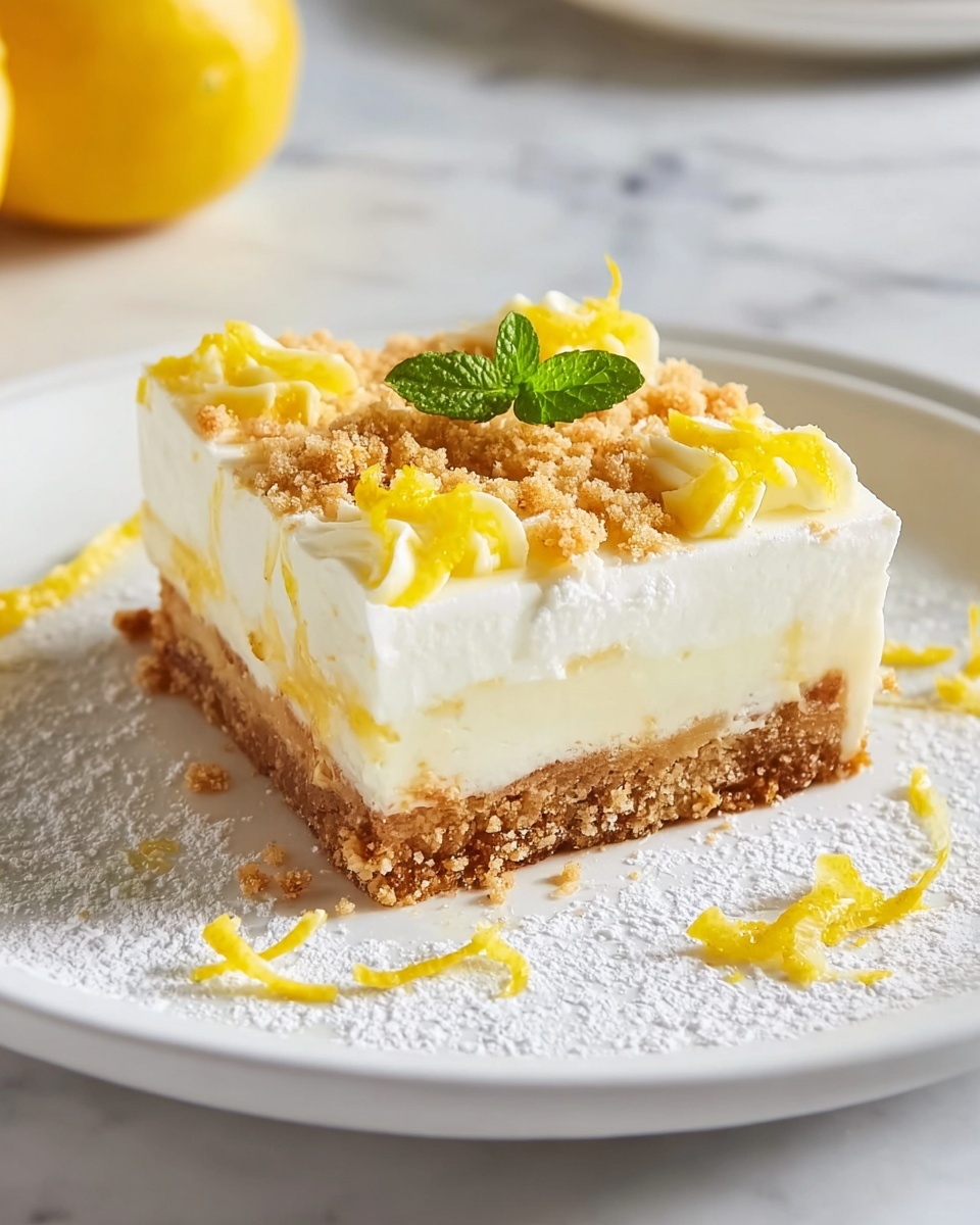 Lemon Cheesecake Bars Recipe - Recipe Image